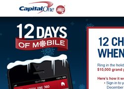 12 Days of Mobile | Capital One 360